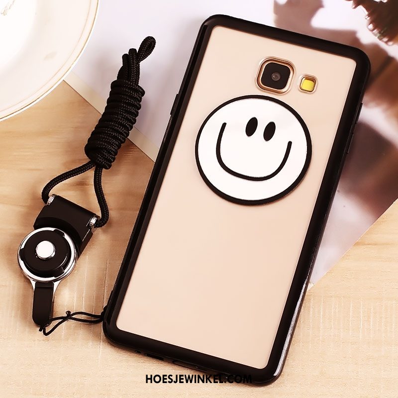 Samsung Galaxy A5 2016 Hoesje Hoes Doorzichtig Ster, Samsung Galaxy A5 2016 Hoesje Smiley Dun