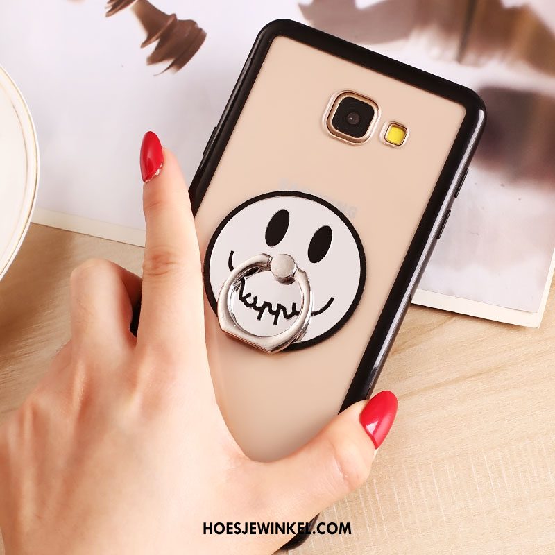 Samsung Galaxy A5 2016 Hoesje Hoes Doorzichtig Ster, Samsung Galaxy A5 2016 Hoesje Smiley Dun