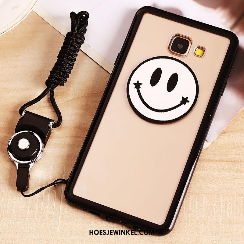 Samsung Galaxy A5 2016 Hoesje Hoes Doorzichtig Ster, Samsung Galaxy A5 2016 Hoesje Smiley Dun