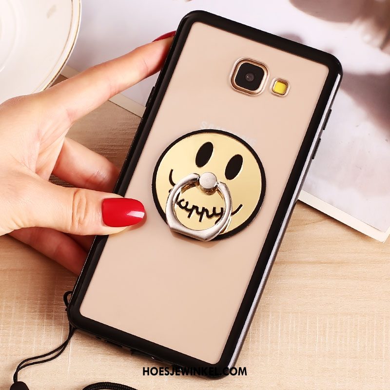 Samsung Galaxy A5 2016 Hoesje Hoes Doorzichtig Ster, Samsung Galaxy A5 2016 Hoesje Smiley Dun