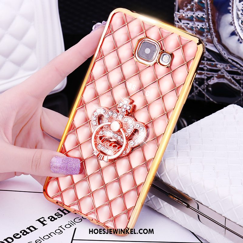 Samsung Galaxy A5 2016 Hoesje Ster Hoes Zacht, Samsung Galaxy A5 2016 Hoesje Bescherming Ring Champagner Farbe