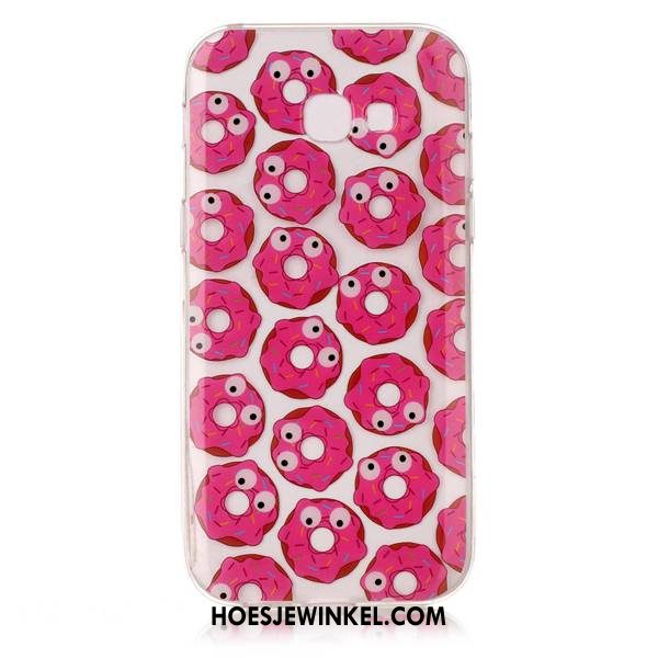 Samsung Galaxy A5 2017 Hoesje Roze Hoge Hemming, Samsung Galaxy A5 2017 Hoesje Dun Tas