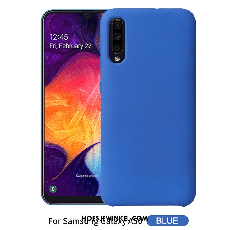 Samsung Galaxy A50 Hoesje Effen Kleur Nieuw Eenvoudige, Samsung Galaxy A50 Hoesje Bescherming Hoes