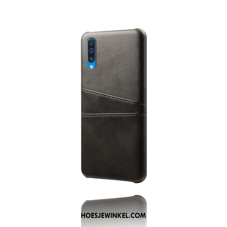 Samsung Galaxy A50 Hoesje Kaart Ster Nieuw, Samsung Galaxy A50 Hoesje Leren Etui Patroon