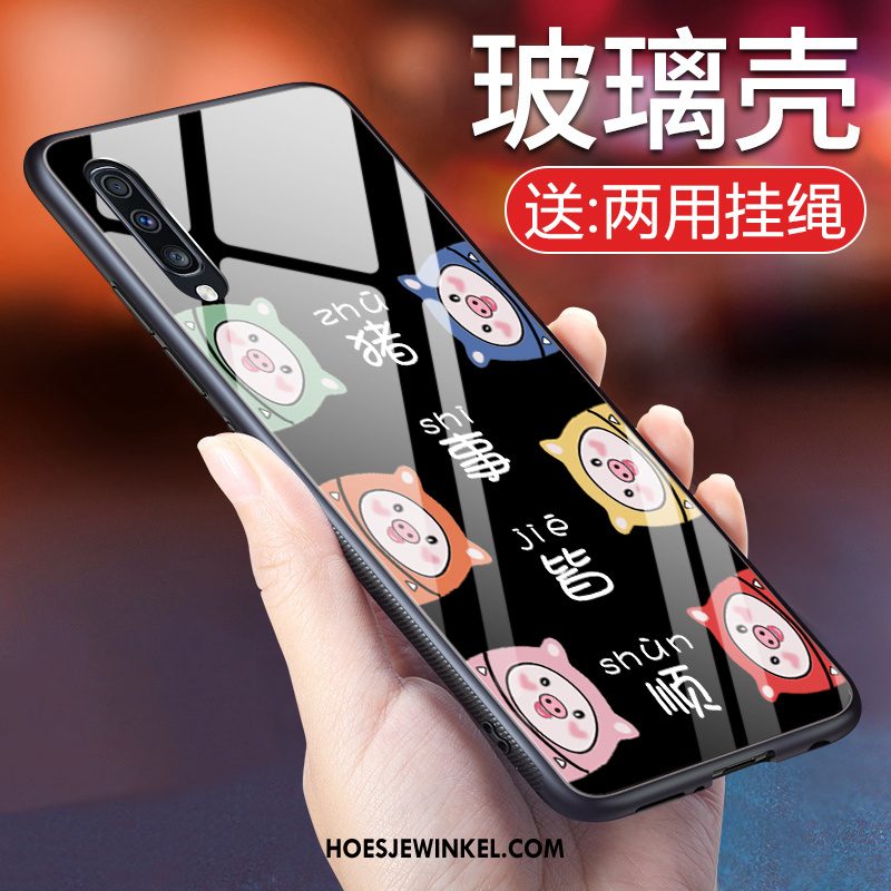Samsung Galaxy A50 Hoesje Mobiele Telefoon Eenvoudige Ster, Samsung Galaxy A50 Hoesje Trendy Merk Zacht