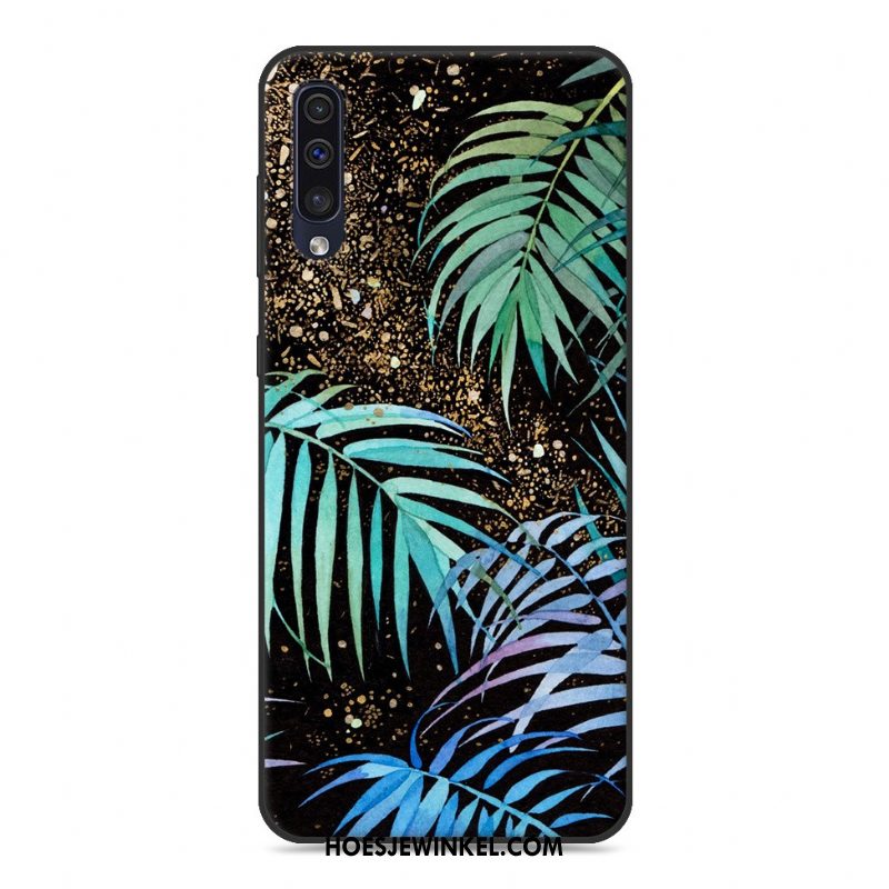 Samsung Galaxy A50 Hoesje Trend Anti-fall Siliconen, Samsung Galaxy A50 Hoesje Spotprent Zacht