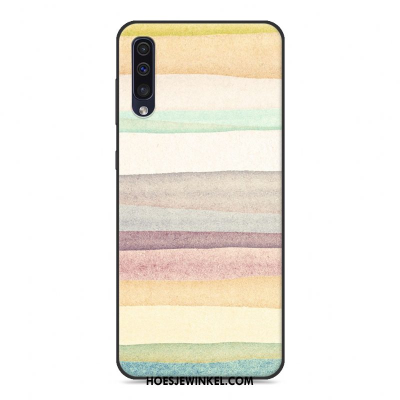 Samsung Galaxy A50 Hoesje Trend Scheppend Bescherming, Samsung Galaxy A50 Hoesje Zacht Anti-fall