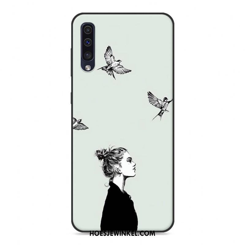 Samsung Galaxy A50 Hoesje Zacht Ster Mobiele Telefoon, Samsung Galaxy A50 Hoesje Lovers Hoes