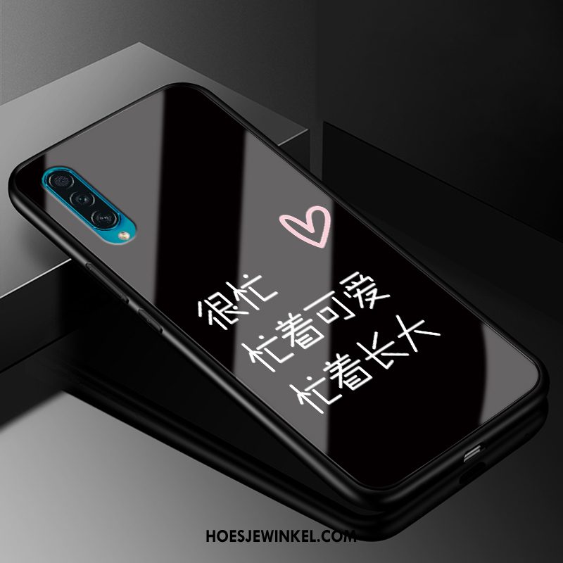 Samsung Galaxy A50s Hoesje Lovers Siliconen Hoes, Samsung Galaxy A50s Hoesje Zacht Glas