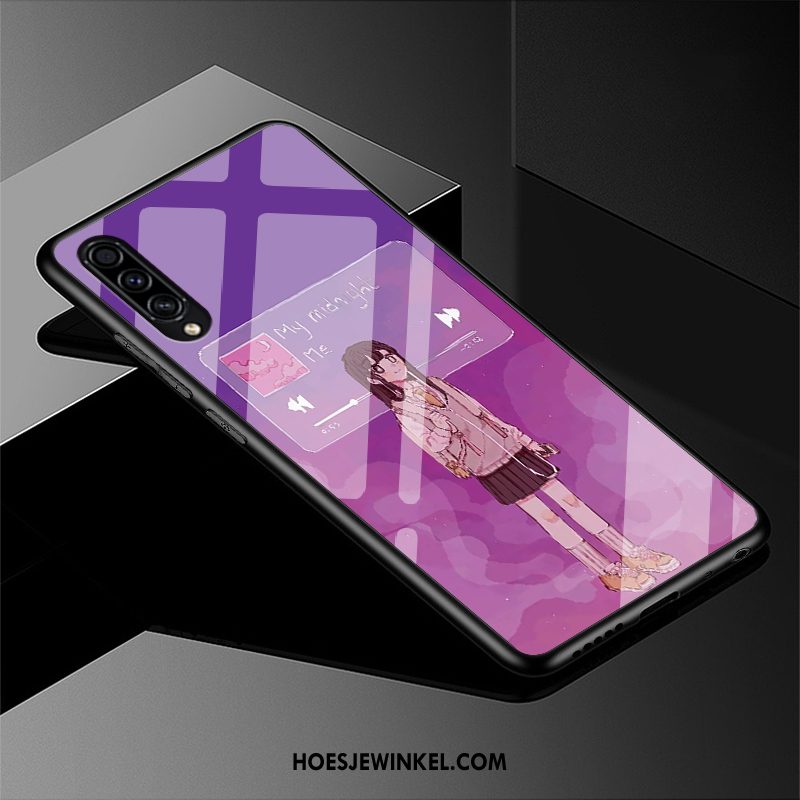 Samsung Galaxy A50s Hoesje Mooie Zwart Bescherming, Samsung Galaxy A50s Hoesje Hoes Ster