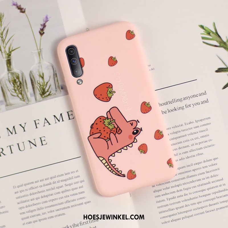 Samsung Galaxy A50s Hoesje Spotprent Super Schattig Lovers, Samsung Galaxy A50s Hoesje Mobiele Telefoon Mooie