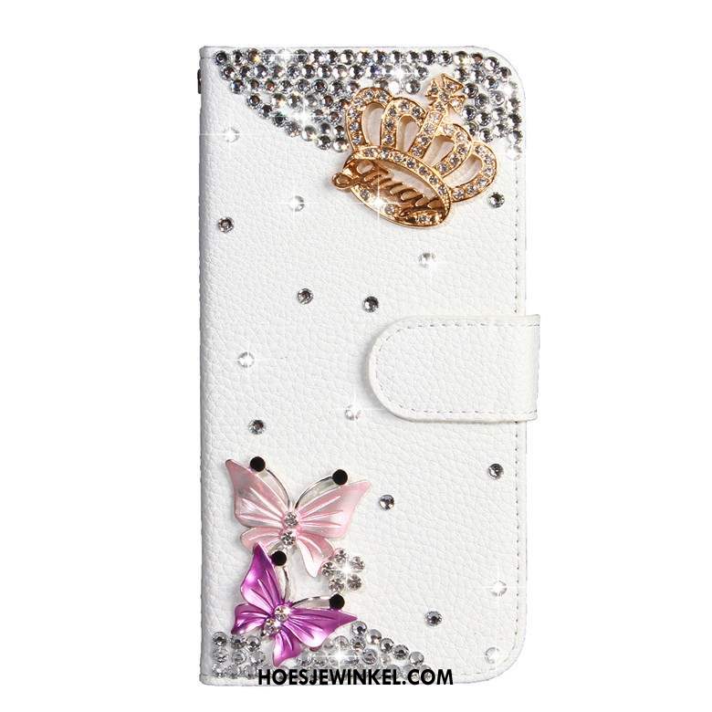 Samsung Galaxy A50s Hoesje Ster Vlinder Bloemen Leren Etui, Samsung Galaxy A50s Hoesje Mobiele Telefoon Bescherming