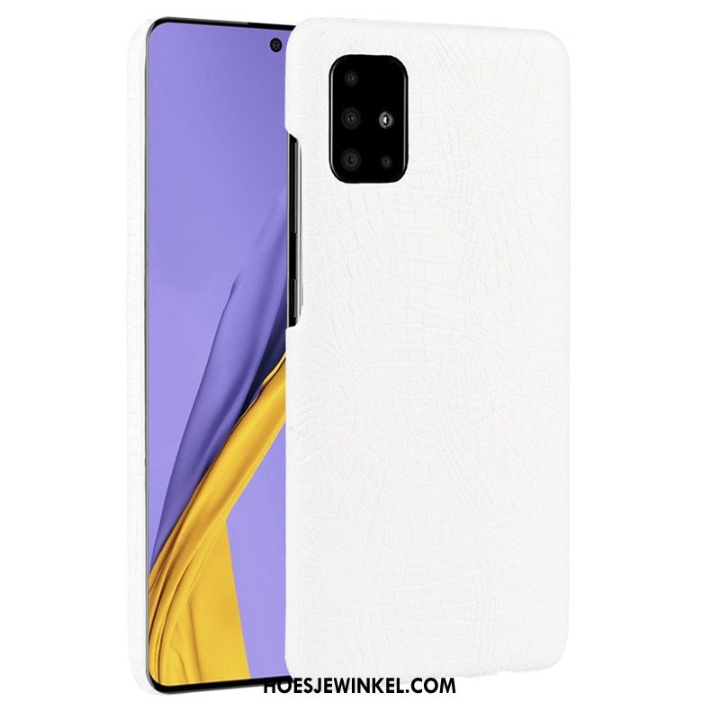 Samsung Galaxy A51 Hoesje Mobiele Telefoon Krokodillenleer Bedrijf, Samsung Galaxy A51 Hoesje Patroon Ster