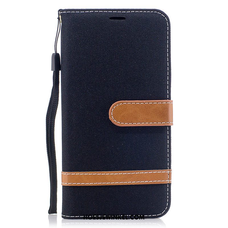 Samsung Galaxy A6+ Hoesje All Inclusive Leren Etui Ondersteuning, Samsung Galaxy A6+ Hoesje Portemonnee Bescherming