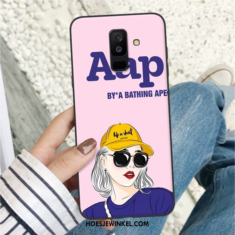 Samsung Galaxy A6+ Hoesje Bescherming Hoes Anti-fall, Samsung Galaxy A6+ Hoesje All Inclusive Mobiele Telefoon