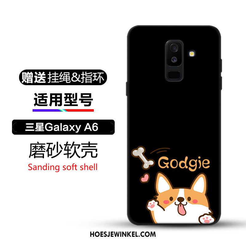 Samsung Galaxy A6+ Hoesje Ster Anti-fall Hoes, Samsung Galaxy A6+ Hoesje Bescherming Scheppend