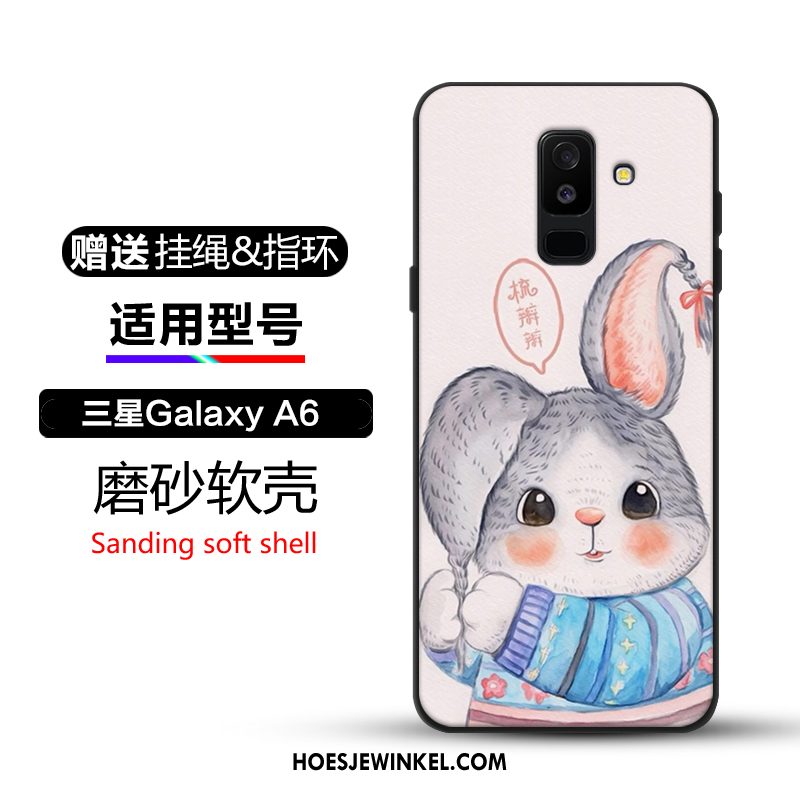 Samsung Galaxy A6+ Hoesje Ster Anti-fall Hoes, Samsung Galaxy A6+ Hoesje Bescherming Scheppend