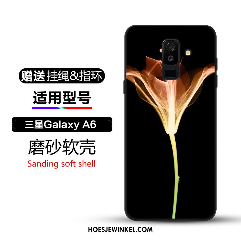 Samsung Galaxy A6+ Hoesje Ster Anti-fall Hoes, Samsung Galaxy A6+ Hoesje Bescherming Scheppend