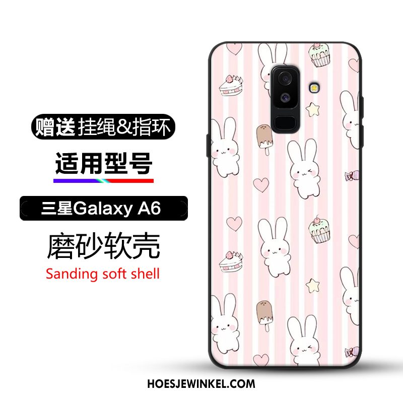 Samsung Galaxy A6+ Hoesje Ster Anti-fall Hoes, Samsung Galaxy A6+ Hoesje Bescherming Scheppend