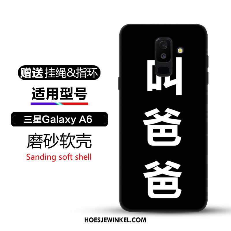 Samsung Galaxy A6+ Hoesje Ster Anti-fall Hoes, Samsung Galaxy A6+ Hoesje Bescherming Scheppend