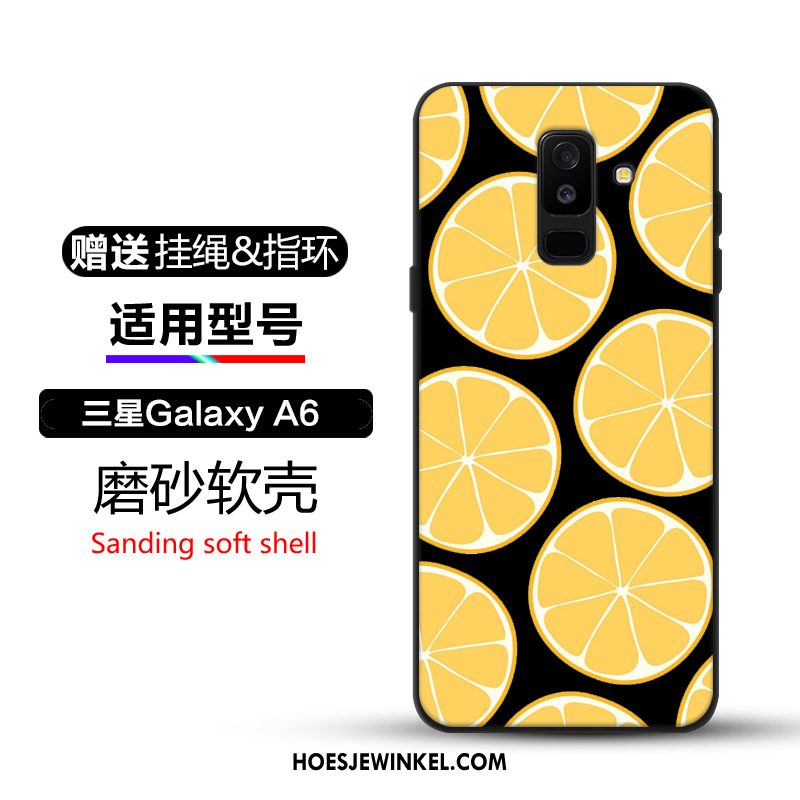 Samsung Galaxy A6+ Hoesje Ster Anti-fall Hoes, Samsung Galaxy A6+ Hoesje Bescherming Scheppend