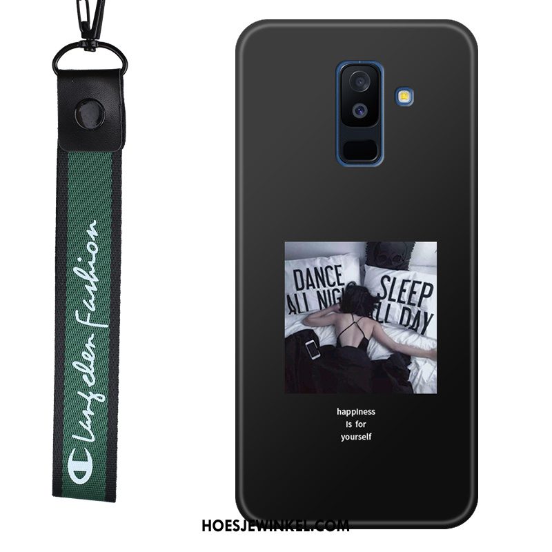 Samsung Galaxy A6 Hoesje Ster Hanger Anti-fall, Samsung Galaxy A6 Hoesje Zacht Mobiele Telefoon