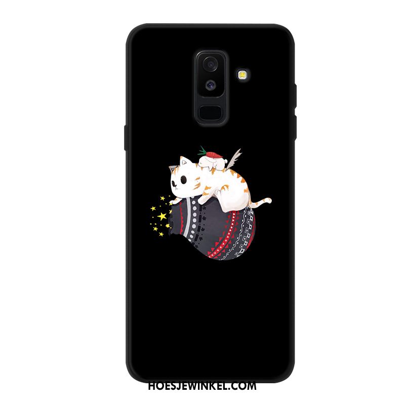 Samsung Galaxy A6 Hoesje Trendy Merk Hoes Ster, Samsung Galaxy A6 Hoesje Mobiele Telefoon Groen