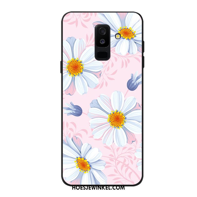 Samsung Galaxy A6 Hoesje Trendy Merk Hoes Ster, Samsung Galaxy A6 Hoesje Mobiele Telefoon Groen