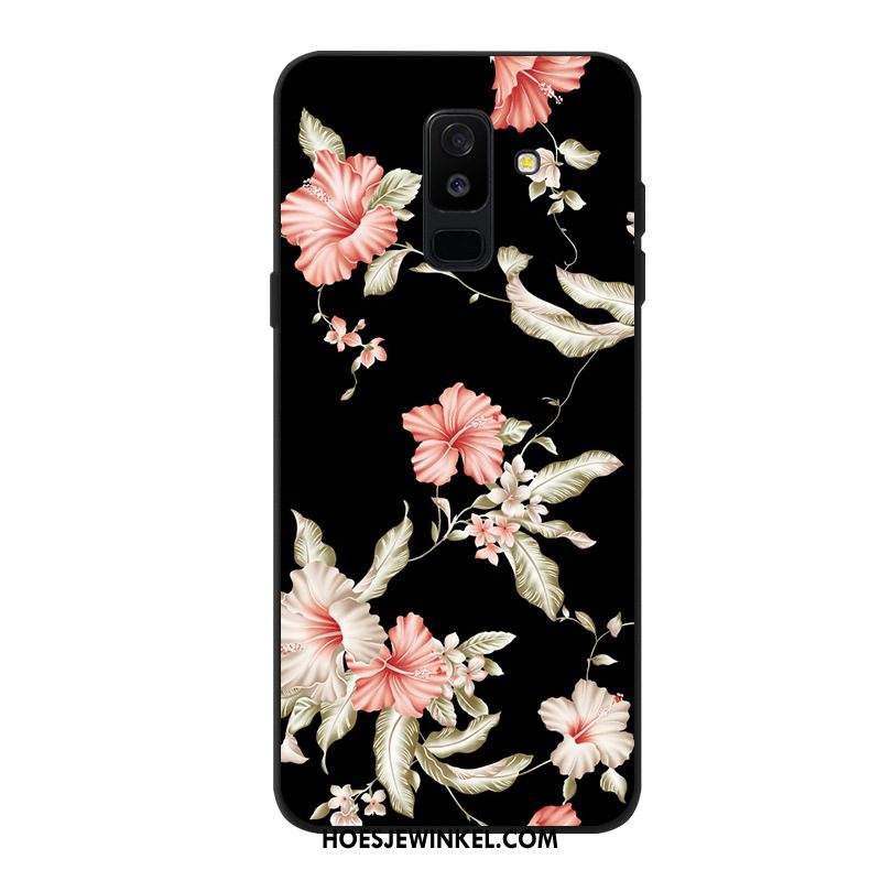 Samsung Galaxy A6 Hoesje Trendy Merk Hoes Ster, Samsung Galaxy A6 Hoesje Mobiele Telefoon Groen