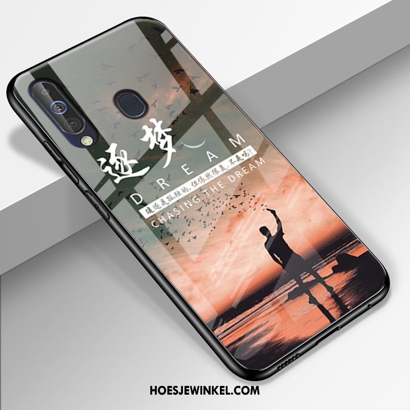 Samsung Galaxy A60 Hoesje All Inclusive Mobiele Telefoon Groen, Samsung Galaxy A60 Hoesje Bescherming Trendy Merk