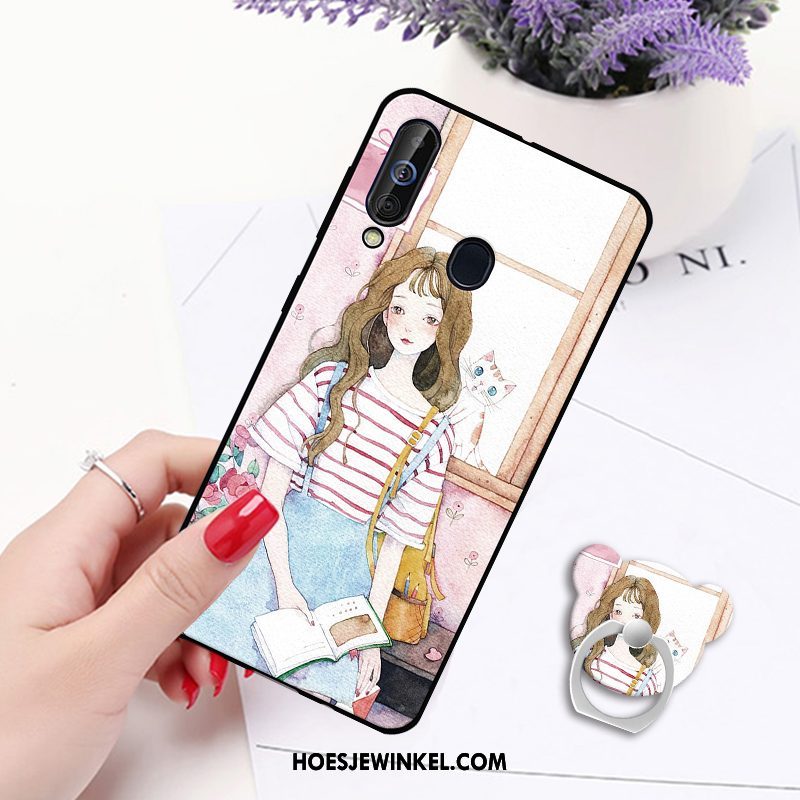 Samsung Galaxy A60 Hoesje Anti-fall Hemming Spotprent, Samsung Galaxy A60 Hoesje Hoes Mobiele Telefoon