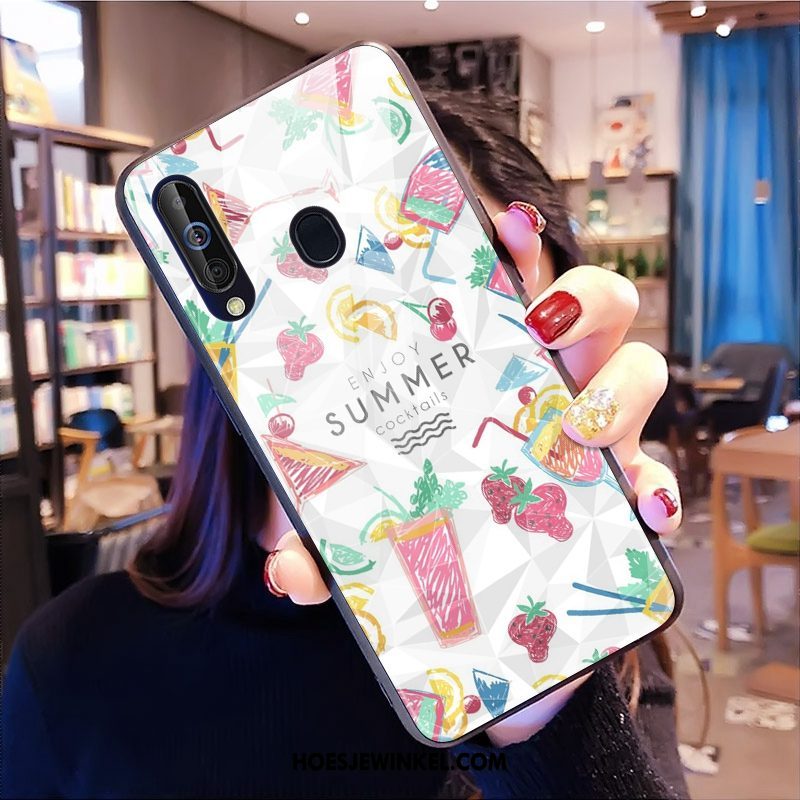 Samsung Galaxy A60 Hoesje Siliconen Patroon Ster, Samsung Galaxy A60 Hoesje Zacht Trendy Merk