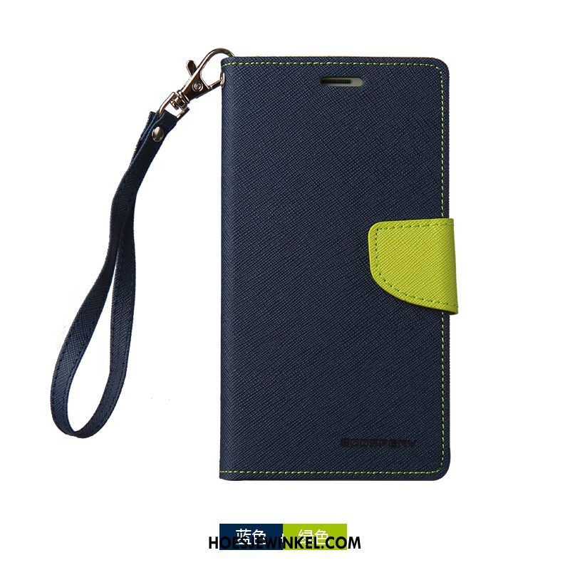 Samsung Galaxy A7 2018 Hoesje Anti-fall Mobiele Telefoon Ster, Samsung Galaxy A7 2018 Hoesje Folio Groen