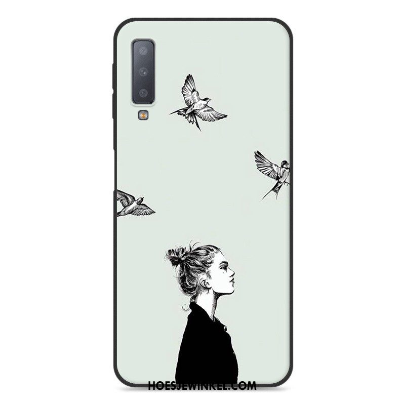 Samsung Galaxy A7 2018 Hoesje Mobiele Telefoon Lovers Anti-fall, Samsung Galaxy A7 2018 Hoesje Bescherming All Inclusive