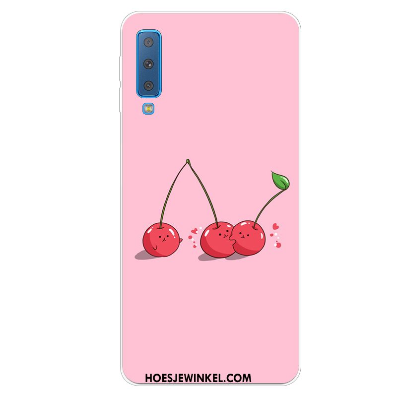 Samsung Galaxy A7 2018 Hoesje Scheppend Ster Mooie, Samsung Galaxy A7 2018 Hoesje Anti-fall Vers