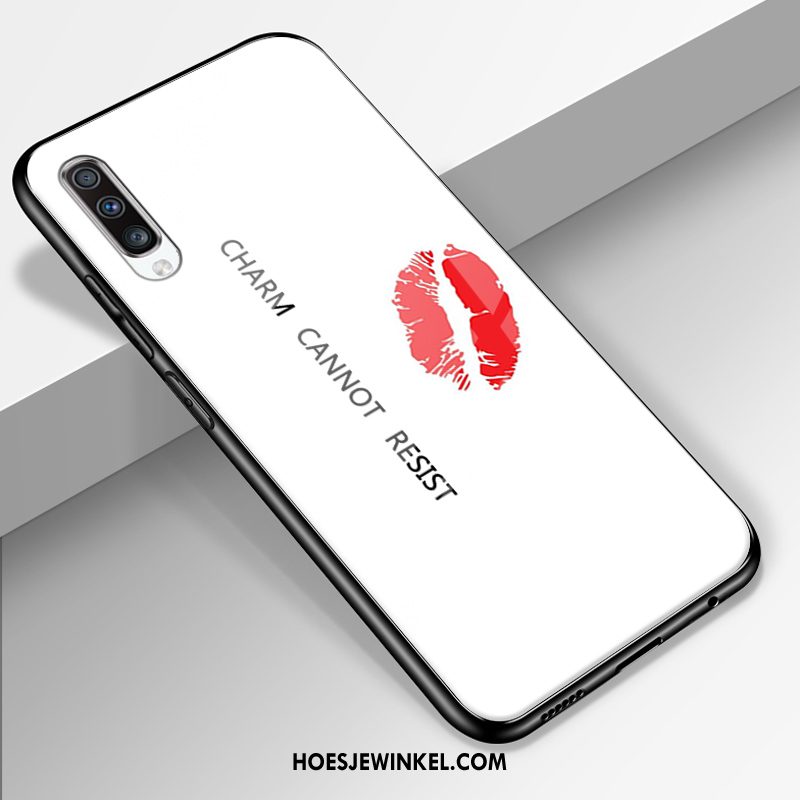 Samsung Galaxy A70 Hoesje Anti-fall Ster Roze, Samsung Galaxy A70 Hoesje Mobiele Telefoon Lovers