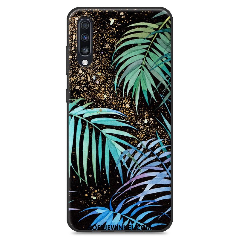 Samsung Galaxy A70 Hoesje Mobiele Telefoon Blauw Bescherming, Samsung Galaxy A70 Hoesje Siliconen Persoonlijk