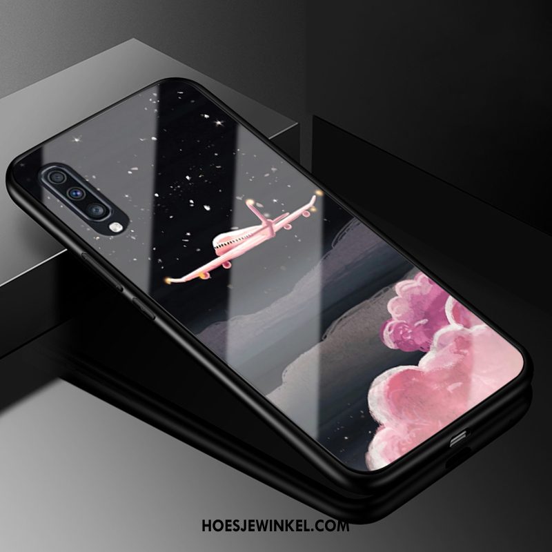 Samsung Galaxy A70 Hoesje Mobiele Telefoon Purper Mode, Samsung Galaxy A70 Hoesje Ster Trend