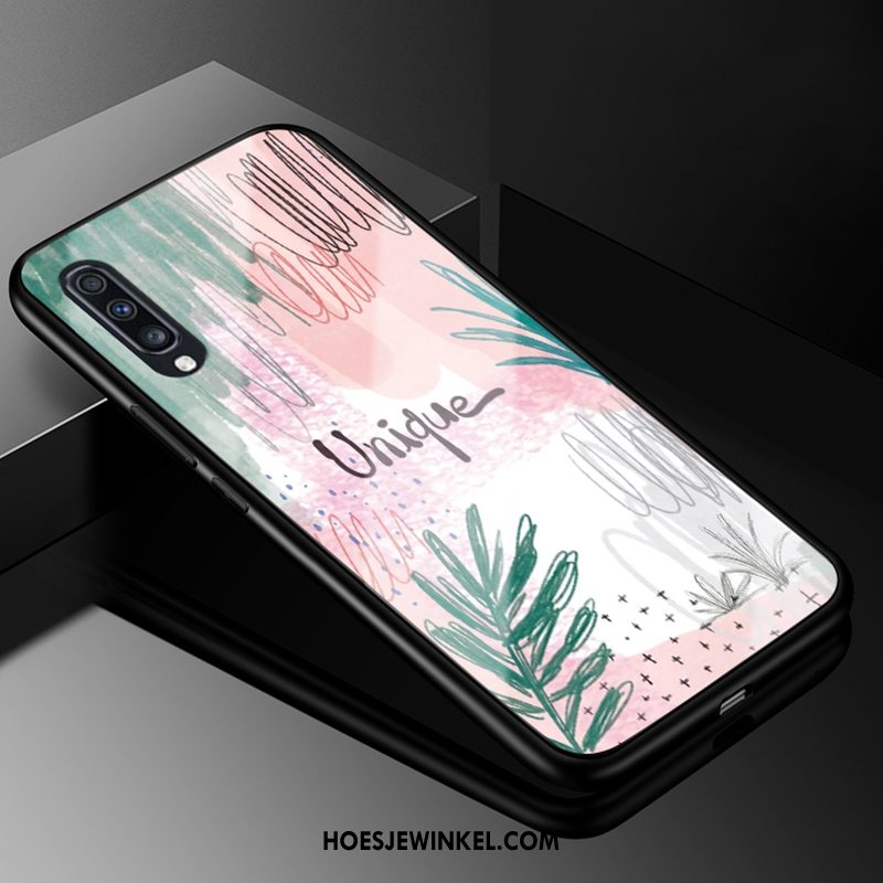 Samsung Galaxy A70 Hoesje Mobiele Telefoon Purper Mode, Samsung Galaxy A70 Hoesje Ster Trend