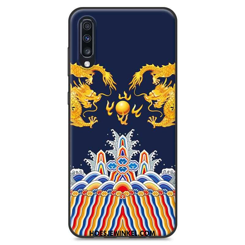 Samsung Galaxy A70 Hoesje Scheppend Mobiele Telefoon Wit, Samsung Galaxy A70 Hoesje Trend Hoes