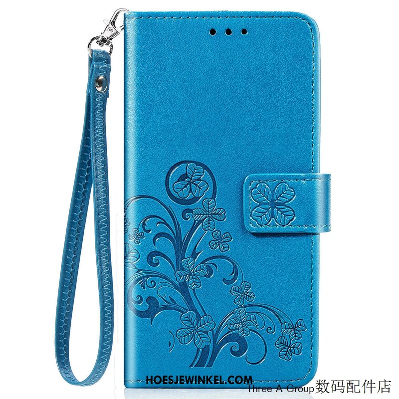 Samsung Galaxy A70s Hoesje Armbanden Anti-fall Hoes, Samsung Galaxy A70s Hoesje Blauw Mooie