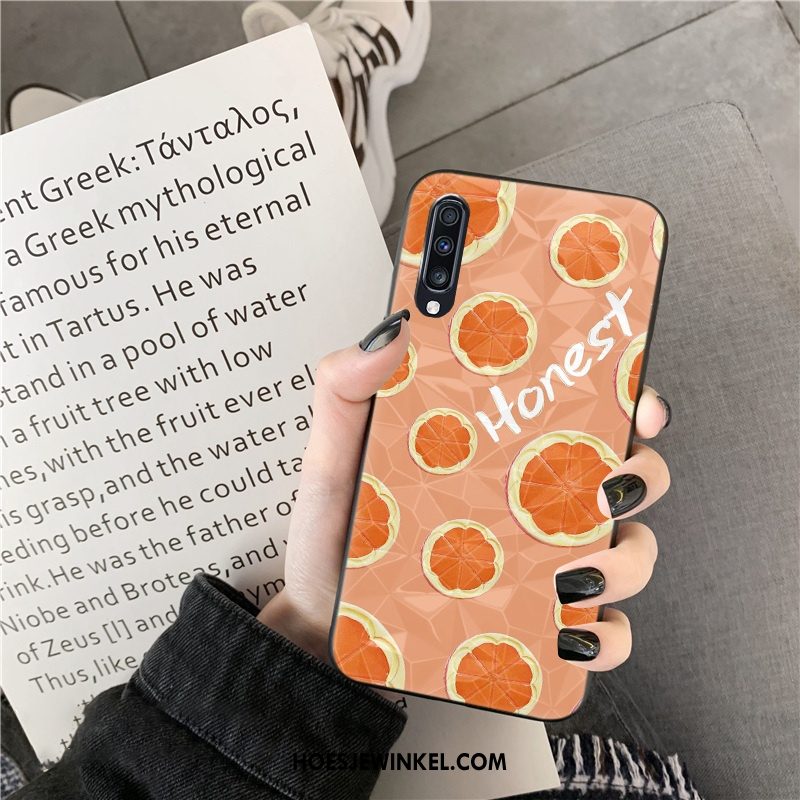 Samsung Galaxy A70s Hoesje Hoes Ruit Ster, Samsung Galaxy A70s Hoesje Net Red Patroon