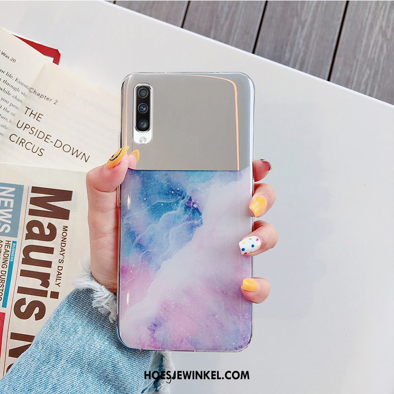 Samsung Galaxy A70s Hoesje Mobiele Telefoon Mode Wit, Samsung Galaxy A70s Hoesje Ster Anti-fall