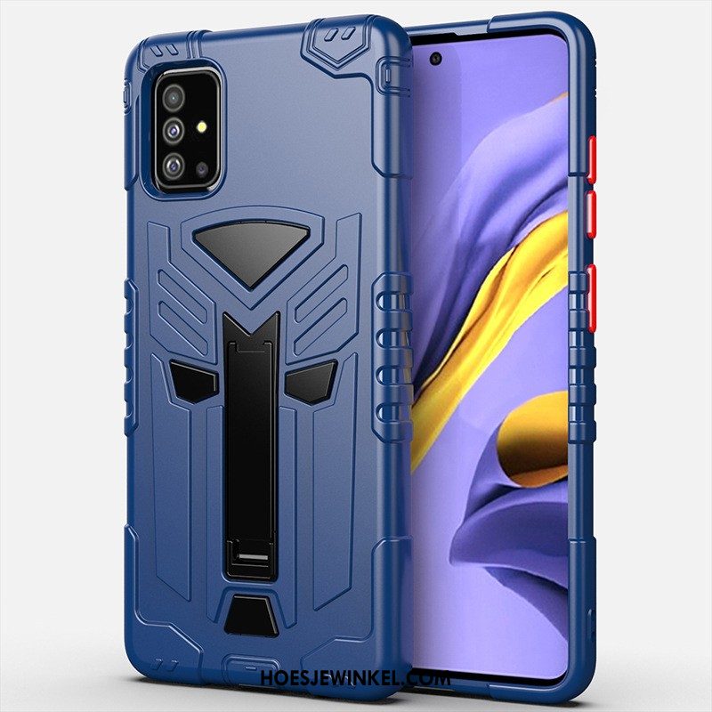 Samsung Galaxy A71 Hoesje Zacht Hoes Bescherming, Samsung Galaxy A71 Hoesje Ster Groen