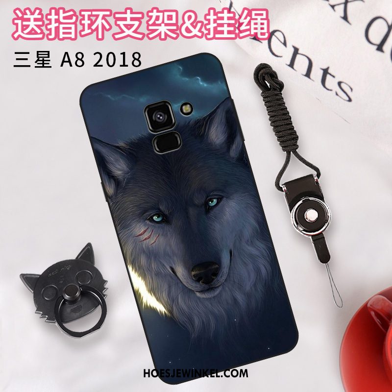 Samsung Galaxy A8 2018 Hoesje Anti-fall Ster Eenvoudige, Samsung Galaxy A8 2018 Hoesje Trend Bescherming