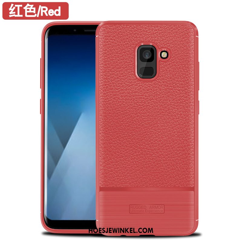 Samsung Galaxy A8 2018 Hoesje Mobiele Telefoon Zacht Hoes, Samsung Galaxy A8 2018 Hoesje Ster Anti-fall