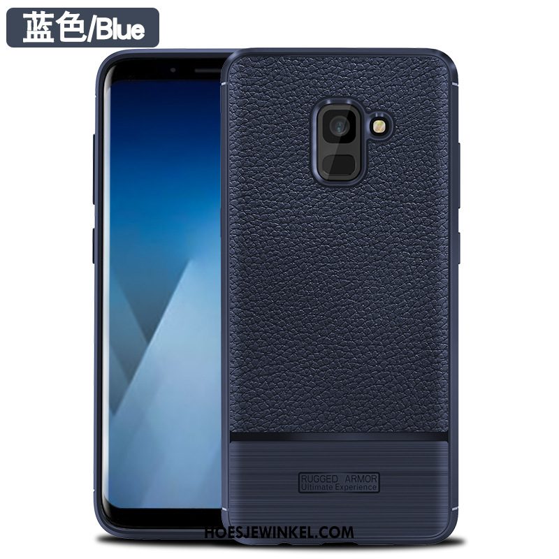 Samsung Galaxy A8 2018 Hoesje Mobiele Telefoon Zacht Hoes, Samsung Galaxy A8 2018 Hoesje Ster Anti-fall