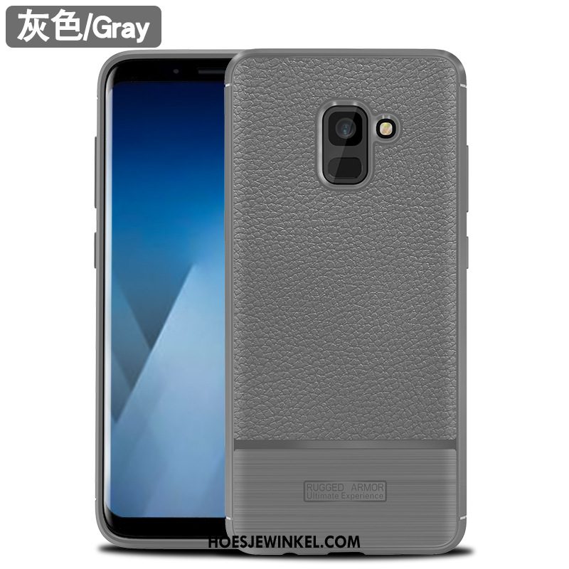 Samsung Galaxy A8 2018 Hoesje Mobiele Telefoon Zacht Hoes, Samsung Galaxy A8 2018 Hoesje Ster Anti-fall