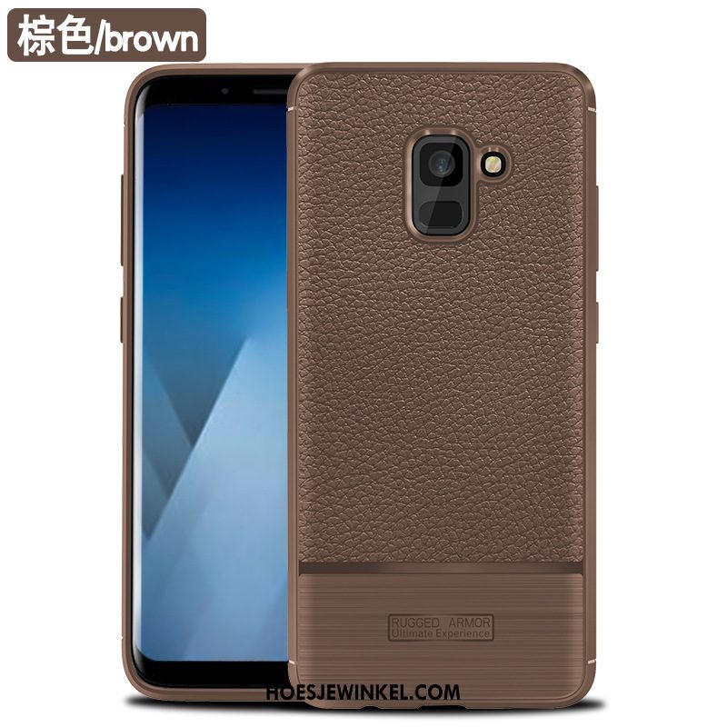 Samsung Galaxy A8 2018 Hoesje Mobiele Telefoon Zacht Hoes, Samsung Galaxy A8 2018 Hoesje Ster Anti-fall