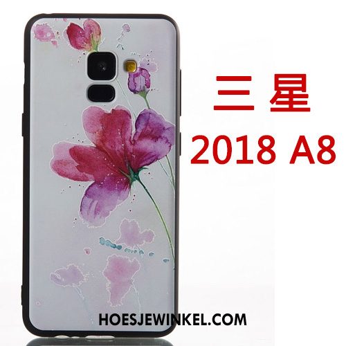 Samsung Galaxy A8 2018 Hoesje Scheppend Persoonlijk Ster, Samsung Galaxy A8 2018 Hoesje Spotprent Bescherming